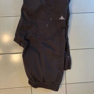 Med Couture Dark Gray Scrub Set, Size S